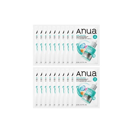 ANUA PDRN HYALURONIC ACID CAPSULE 100 SERUM MASK 10SHEETS (Renewal) | Carsha