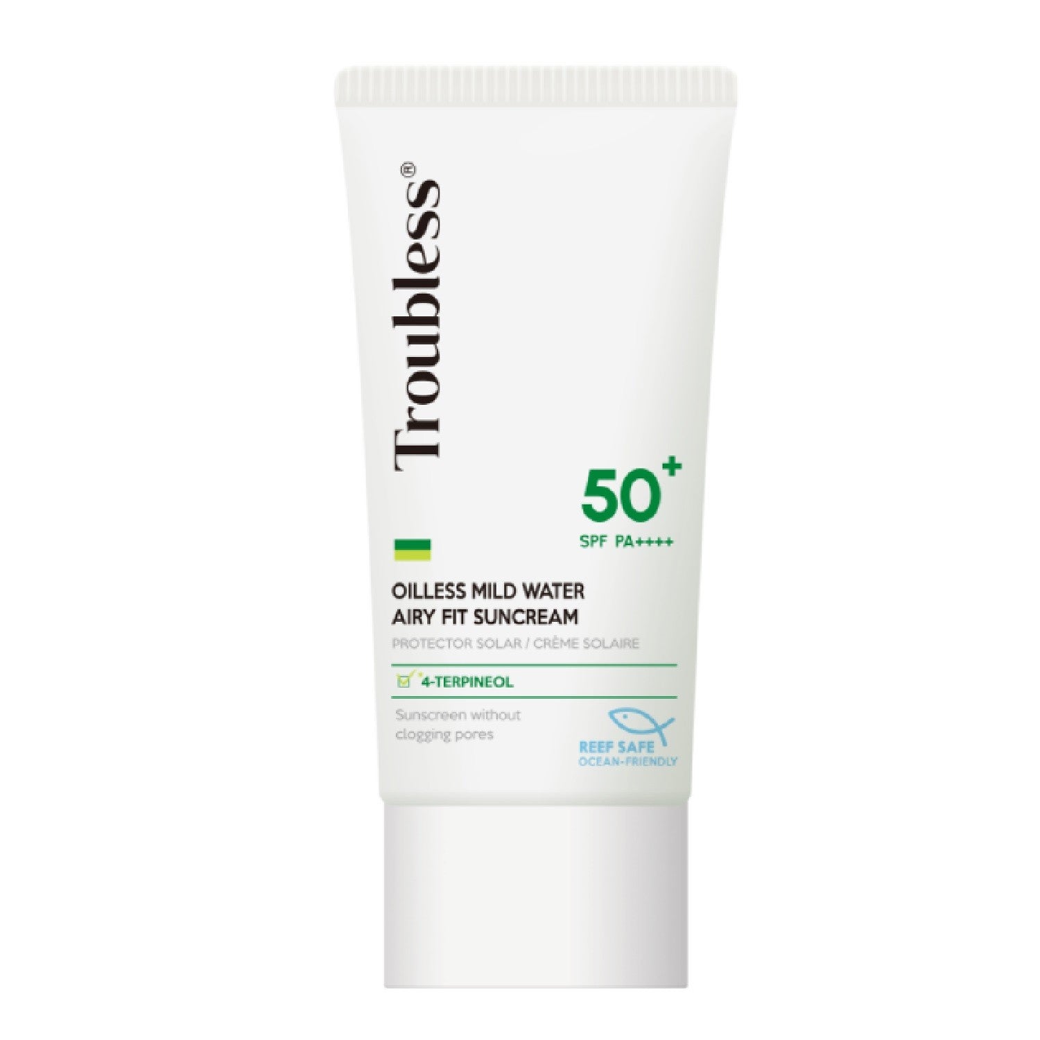 Troubless Oilless Mild Water Airy Fit Suncream