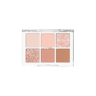 باليت ظلال العيون الجاهزة من بيبيا، رقم 1، أحمر خدود نيود