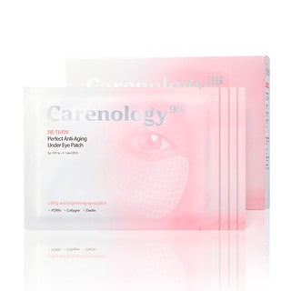 Carenology95 Re:turn Perfect Anti-aging Under Eye Patch Set Of 4 Sheets