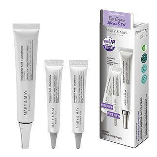 مجموعة كريم العين ماري آند ماي ماري إن ماي سكين ترانيكساميك أسيد + جلوتاثيون