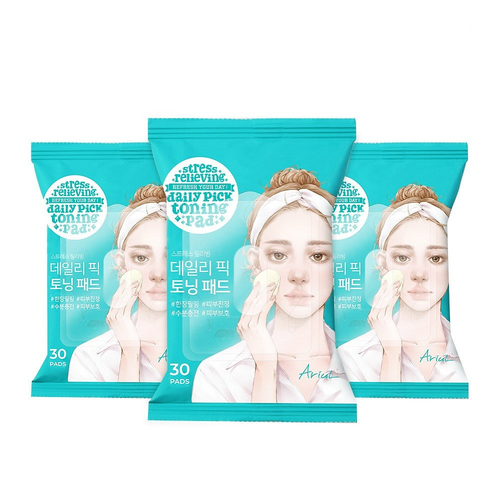 Ariul Stress Relieving Daily Pick Toning Pad_30px3ea