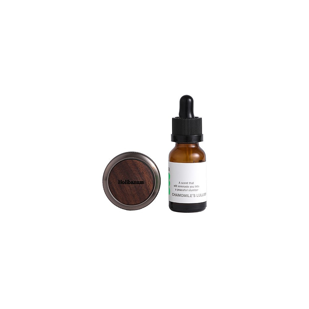 Holibanum Car Diffuser Walnut + Chamomile's Lullaby