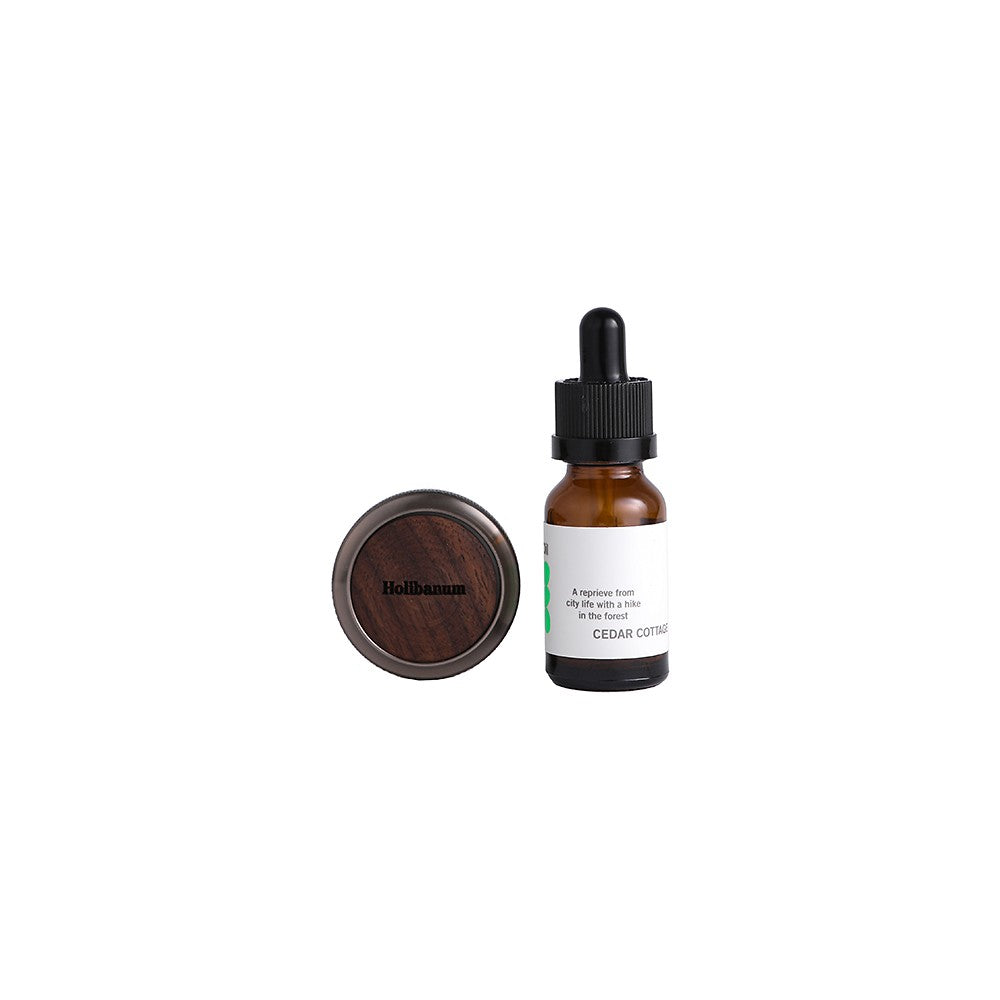 Holibanum Car Diffuser Walnut + Cedar Cottage
