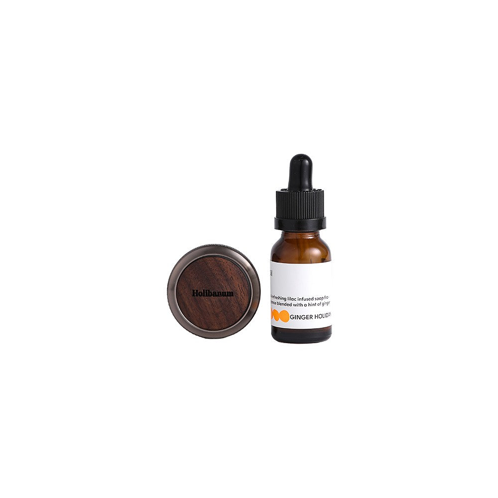 Holibanum Car Diffuser Walnut + Ginger Holiday