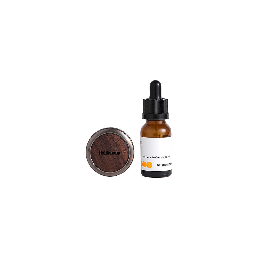 Holibanum Car Diffuser Walnut + Bedtime Bath