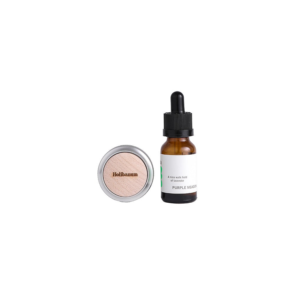 Holibanum Car Diffuser Maple + Purple Meadow