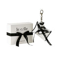 Le Celle Ribbon Perfume Keychain Set (main+refill)