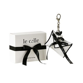 Le Celle Ribbon Perfume Keychain Set (main+refill)