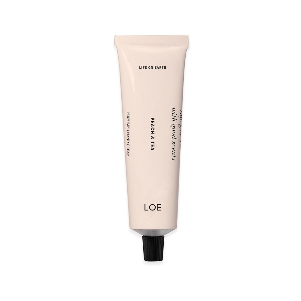 Loe Perfumed Hand Cream Peach & Tea 50ml