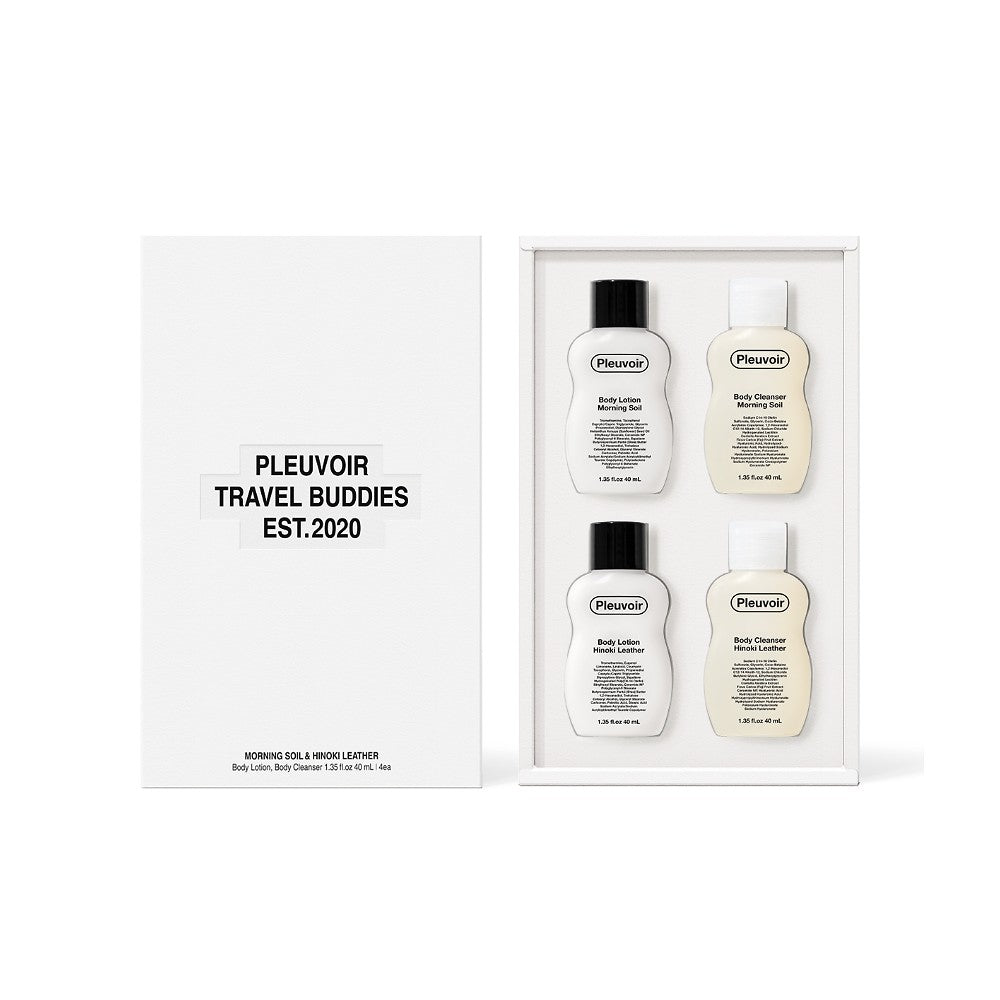 Pleuvoir Travel Buddies Morning Soil&hinoki Leather 40ml