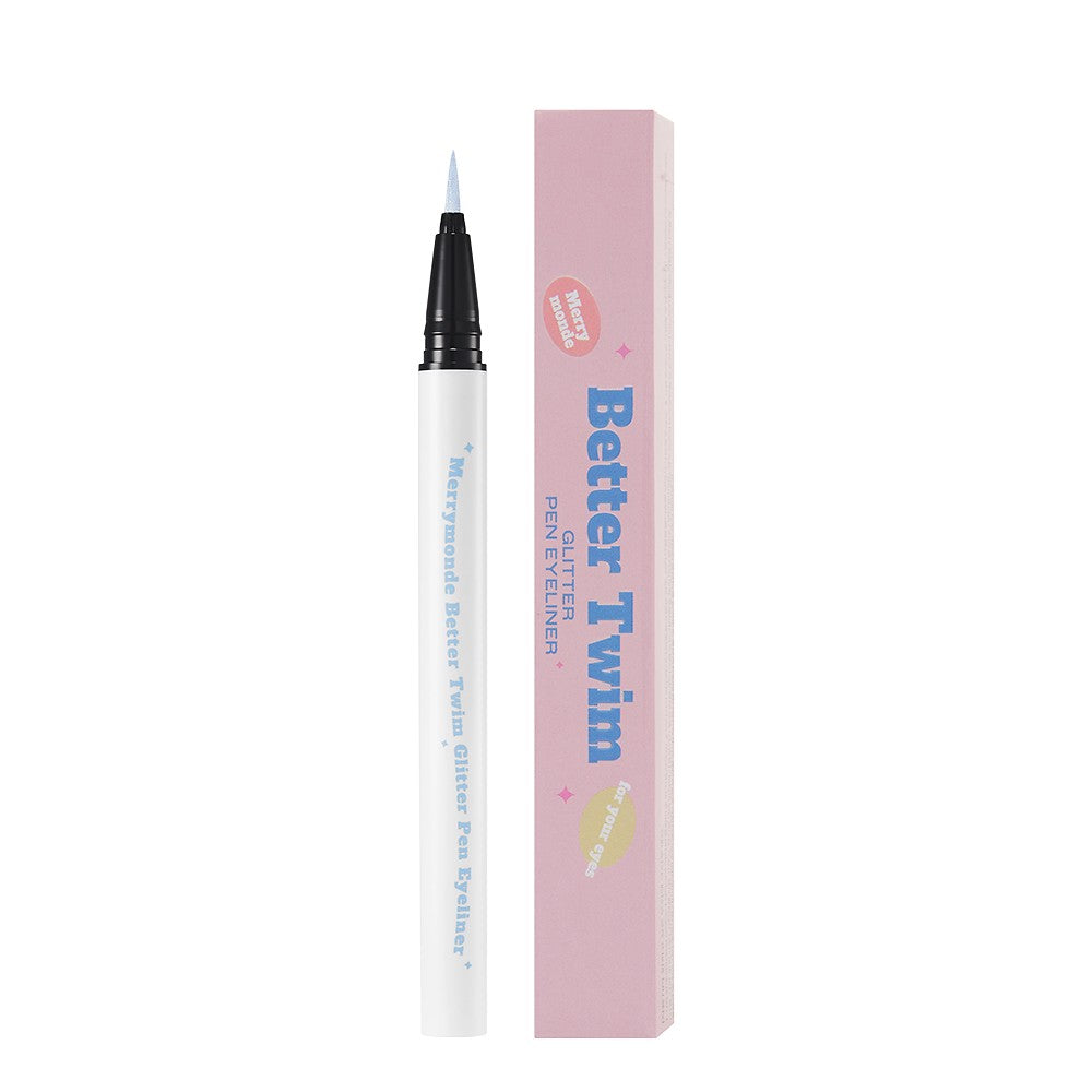 Merry Monde Better Twim Glitter Pen Eyeliner 02 #blue