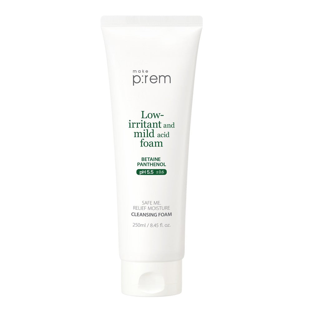 Makeprem Safe Me. Relief Moisture Cleansing Foam 250ml