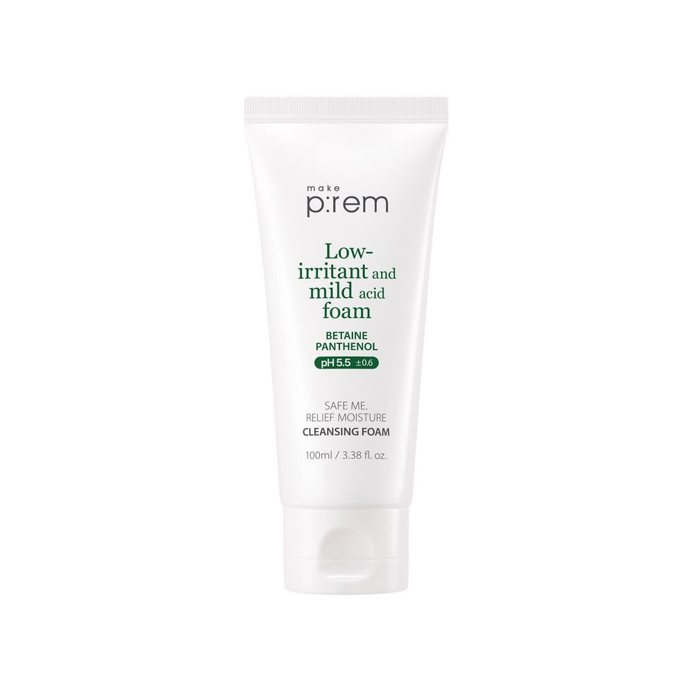 Makeprem Safe Me. Relief Moisture Cleansing Foam_100ml