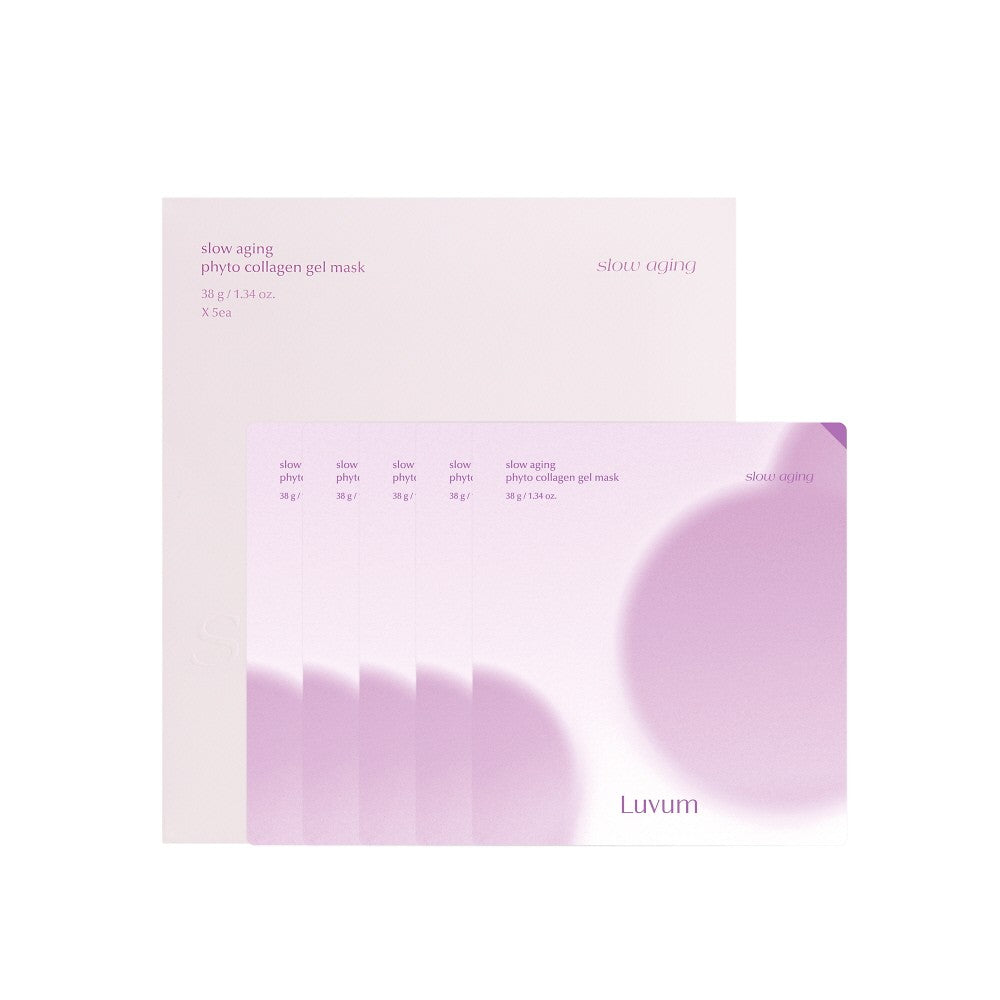 Luvum Slow Aging Phyto Collagen Gel Mask 38g*5p