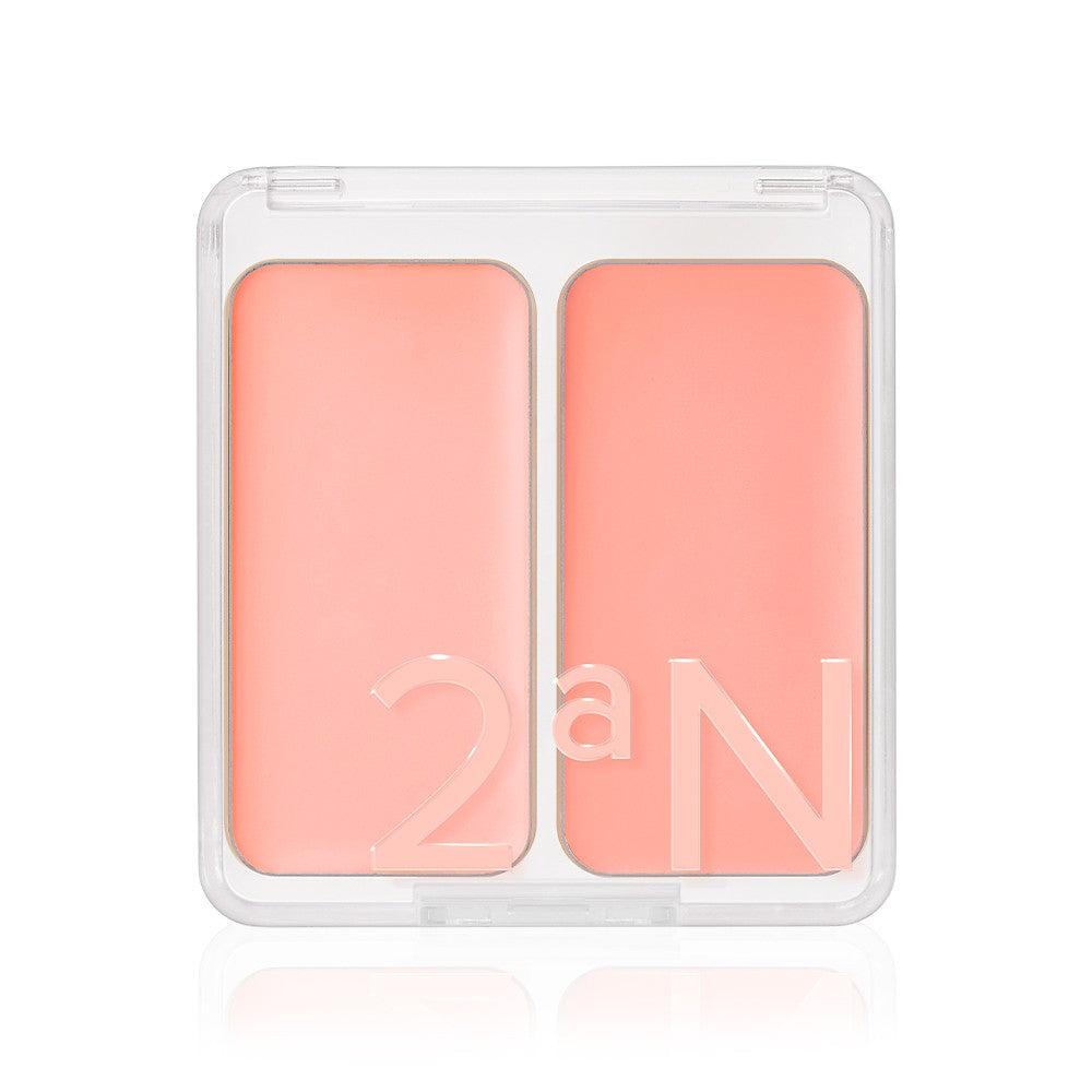 2an Dual Cheek 19 Creamy Rosy