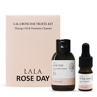 Lala Rose Day [shilla Exclusive]inner Perfume+feminine Cleanser Travel Kit Rose