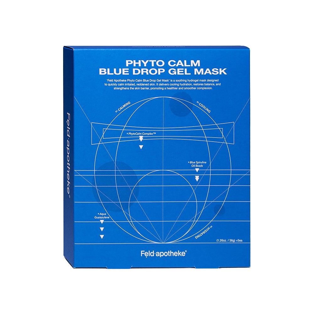 Feld Apotheke Phyto Calm Blue Drop Gel Mask (36g*5 Sheets)