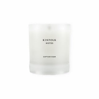 Kinfolk Notes Fragrance Candle Âcaptain's Barâ 200g