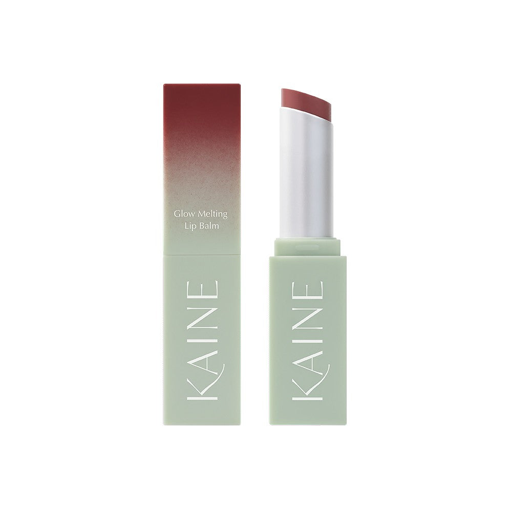 Kaine Glow Melting Lip Balm #rosy Plum