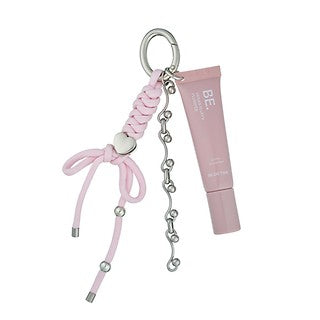 مجموعة ميداليات مفاتيح نباتية شفافة وردية اللون، Be On Time Vegan Fluffy Plumper 01