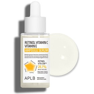 Aplb Retinol Vitamin C Vitamin E Ampoule Serum