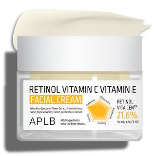 Aplb Retinol Vitamin C Vitamin E Facial Cream