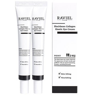 Raviel Blackbean Collagen Elastic Eye Cream 20ml*2ea