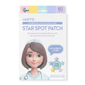 لصقات علاج حب الشباب من أوت دي بيوتي، بتصميم نجمة صغيرة متلألئة (80 لصقة)
