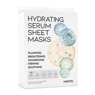Ootd Beauty Ootd Hydrating Serum Sheet Masks (5 Sheets)