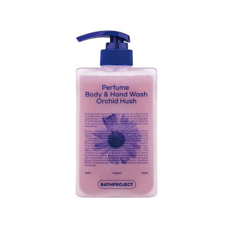 Bath Project Perfume Body & Hand Wash Orchid Hush 500ml