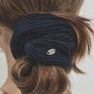 Attica Raw #navy / Cozy Knit Scrunchie