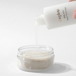 Simplete 牛奶煥膚爽膚水精華液
