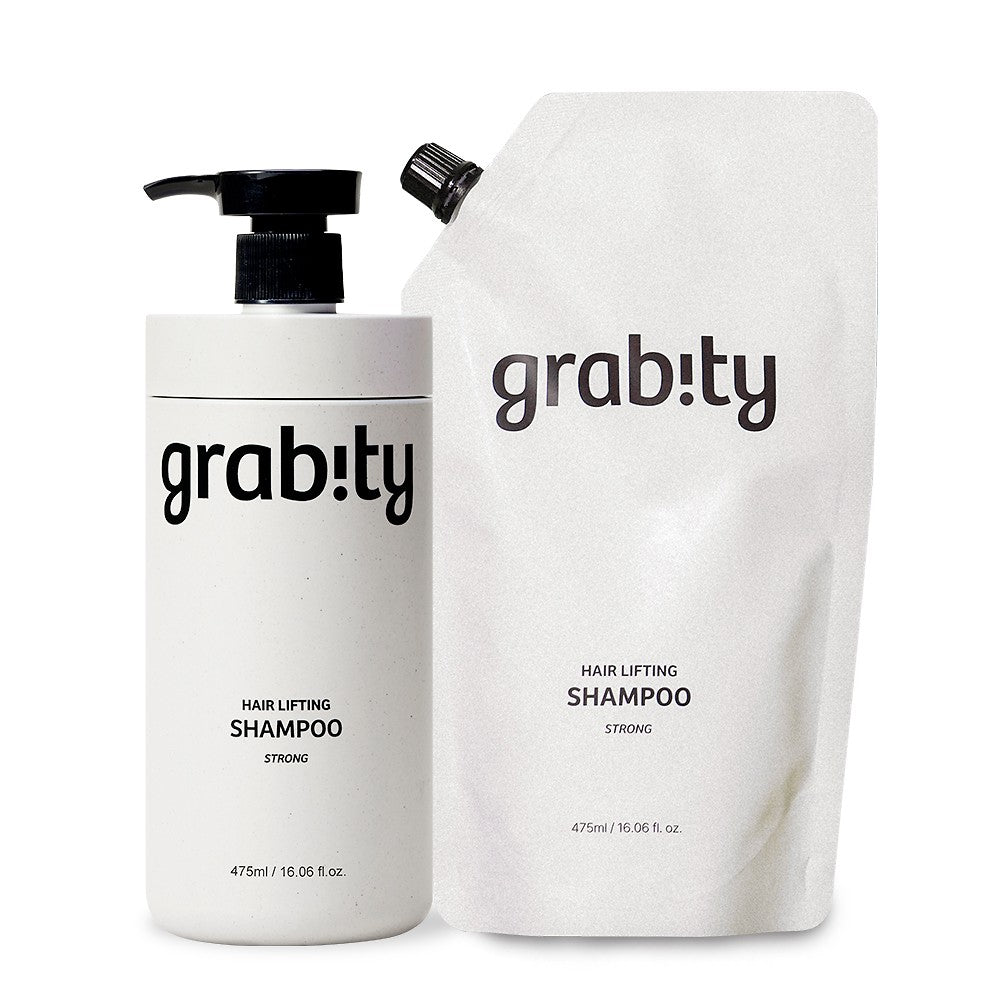 Grabity Grabity Hair Lifting Shampoo Strong 475ml + Refill 475ml Set