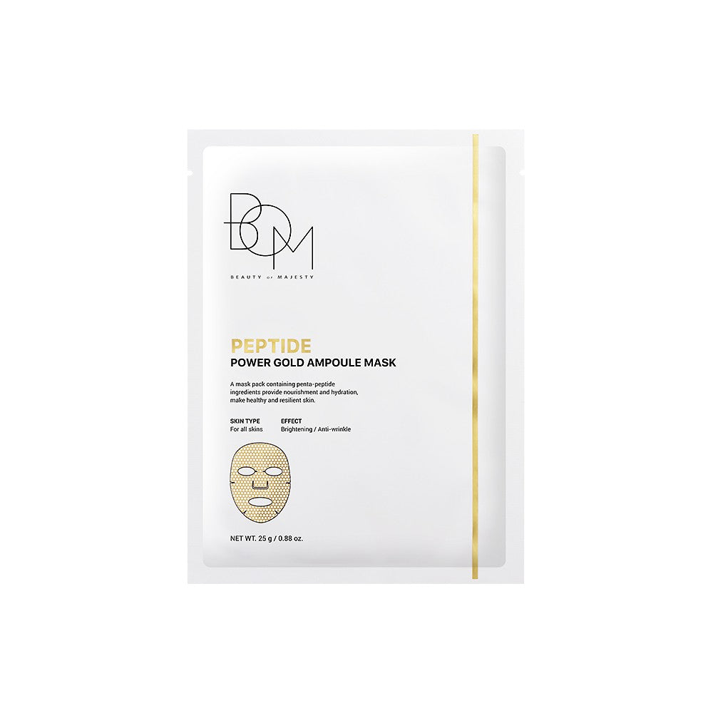 B.o.m Peptide Power Gold Ampoule Mask
