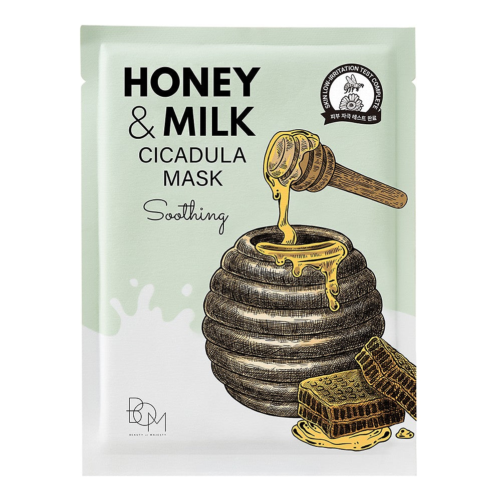 B.o.m Honey & Milk Cicadula Mask