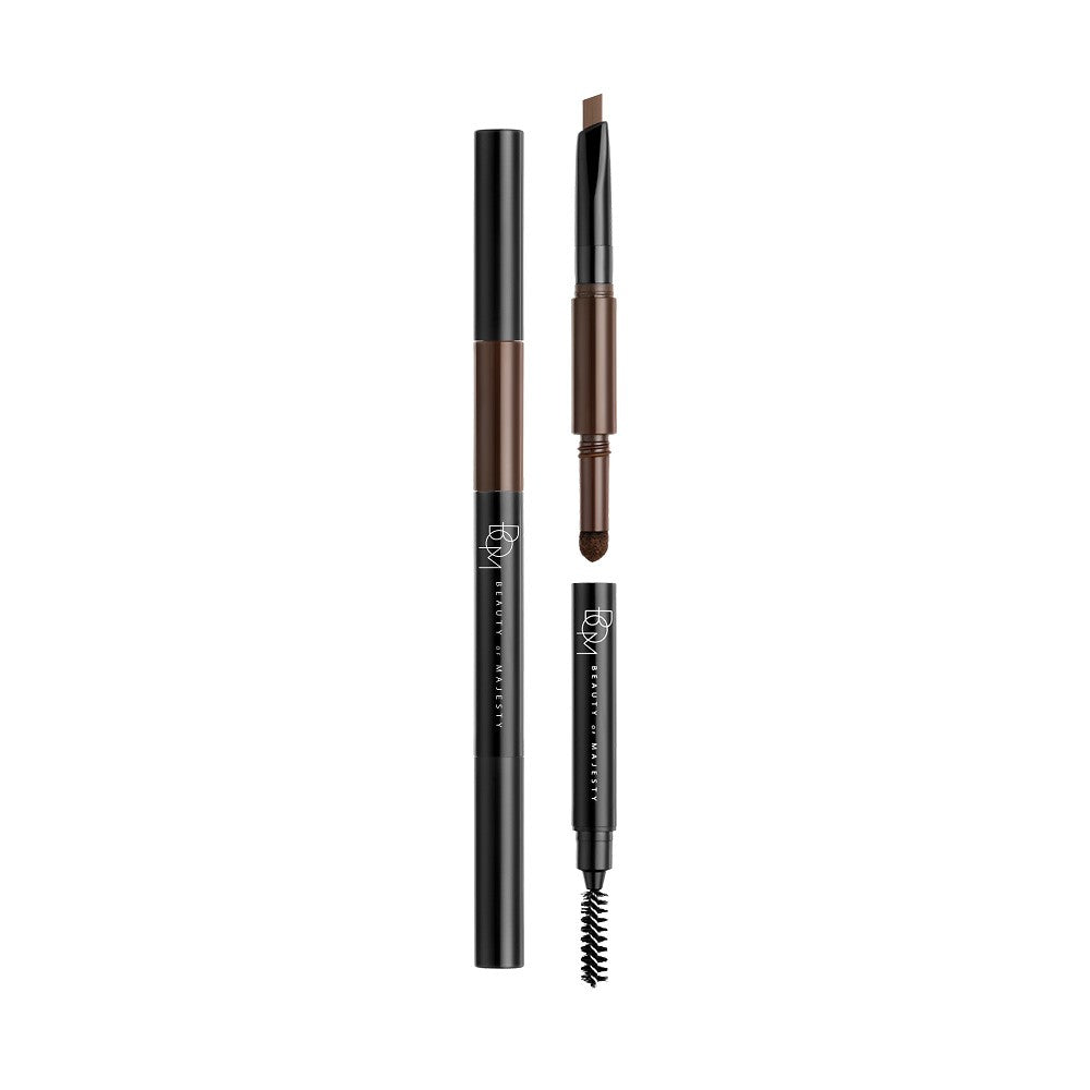 B.o.m 3in1 Triple Edge Eye Brow #02 Dark Brown