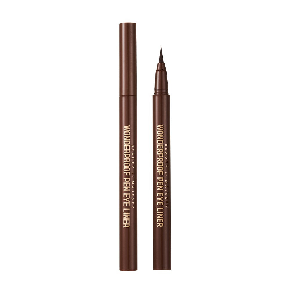 B.o.m Wonderproof Pen Eyeliner #03 Soft Brown