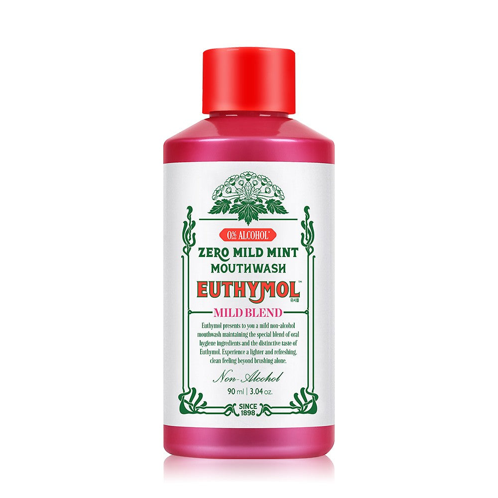 Euthymol Mouthwash Zero Mild Mint 90ml